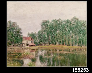 The Banks of the Canal at Moret-sur-Loing, 1892